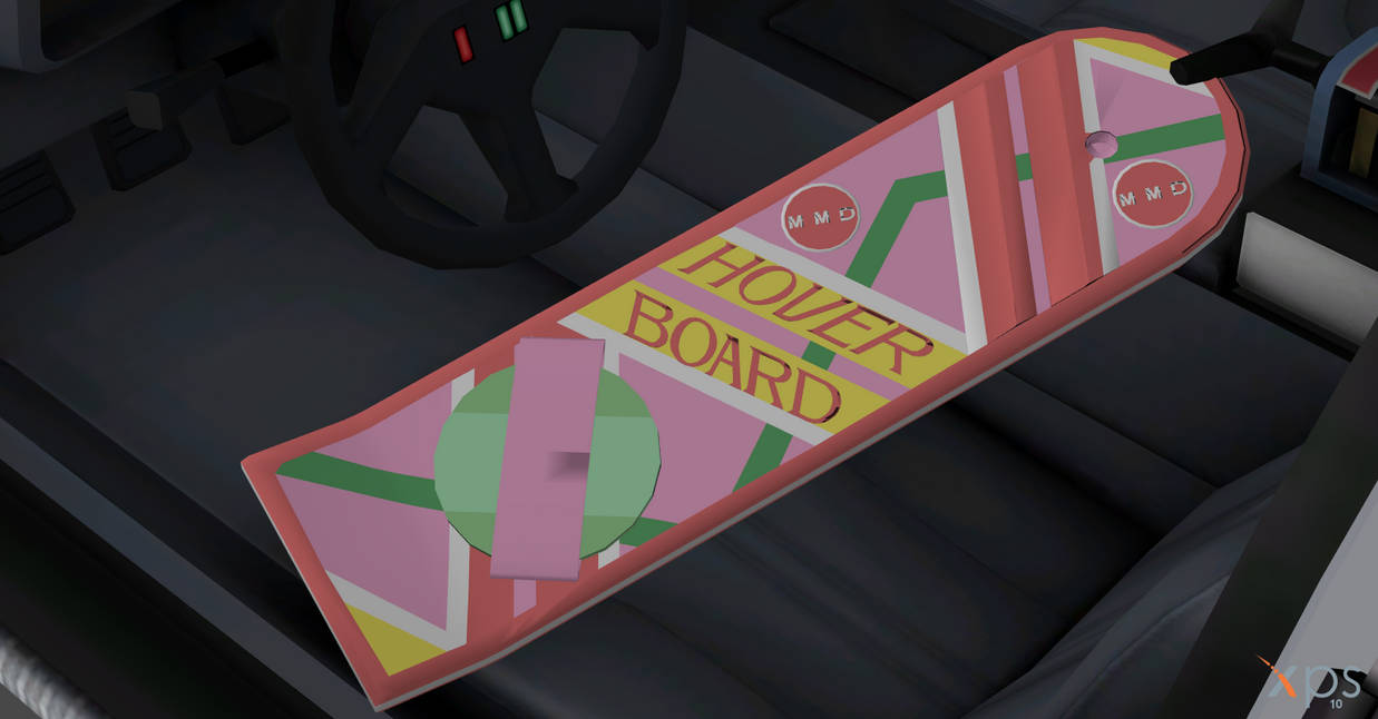 Back to the Future 2 Hoverboard for XNAlara by OutaDimes on DeviantArt