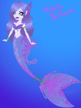 Butterfly Mermaid -Contest Entry 2-