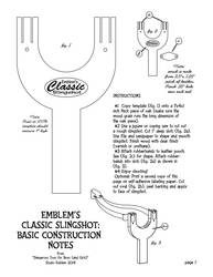 Emblem's Classic Slingshot