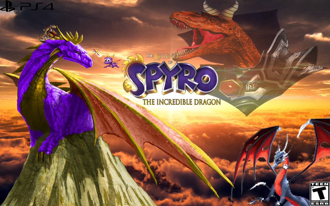 The Legend Spyro: The Incredible by Tomzilladoesartsorta on DeviantArt