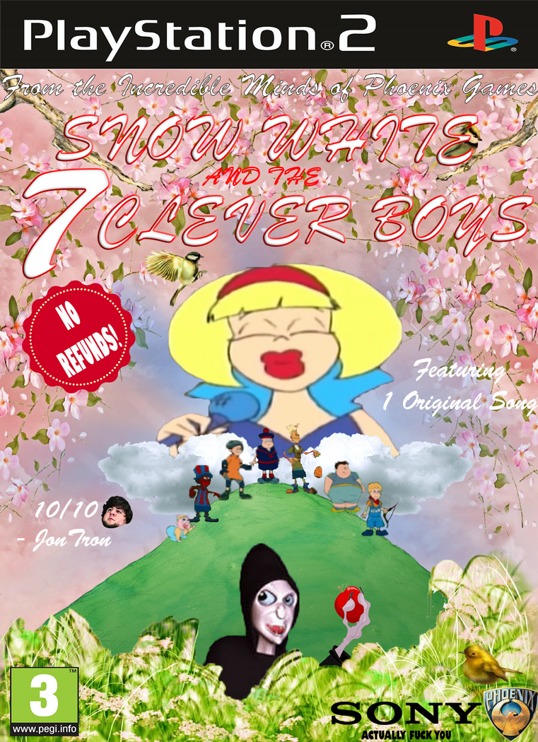 Snow White and the Seven Clever Boys Cover Art by Tomzilladoesartsorta - Snow White And The 7 Clever Boys