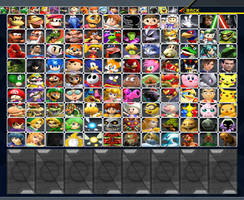 Super Smash Bros. Melee Mega Roster (Restored)