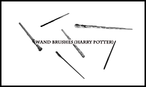 Harry Potter Wands Brushes 1