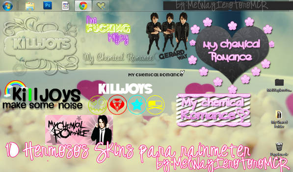 Skins De My chemical Romance para Rainmeter