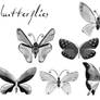 crystal butterfly miniatures
