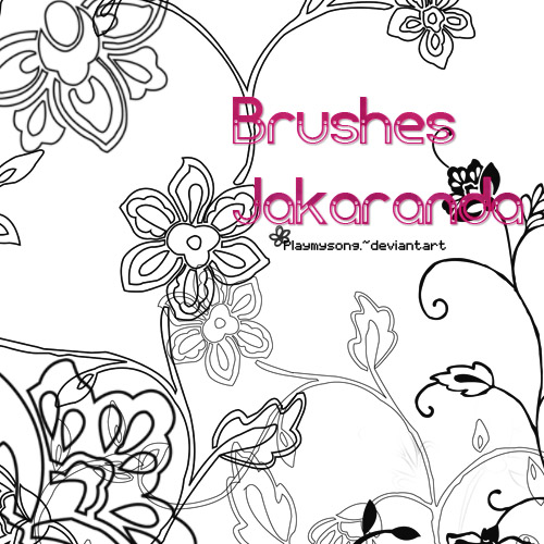 Brushes Jakaranda