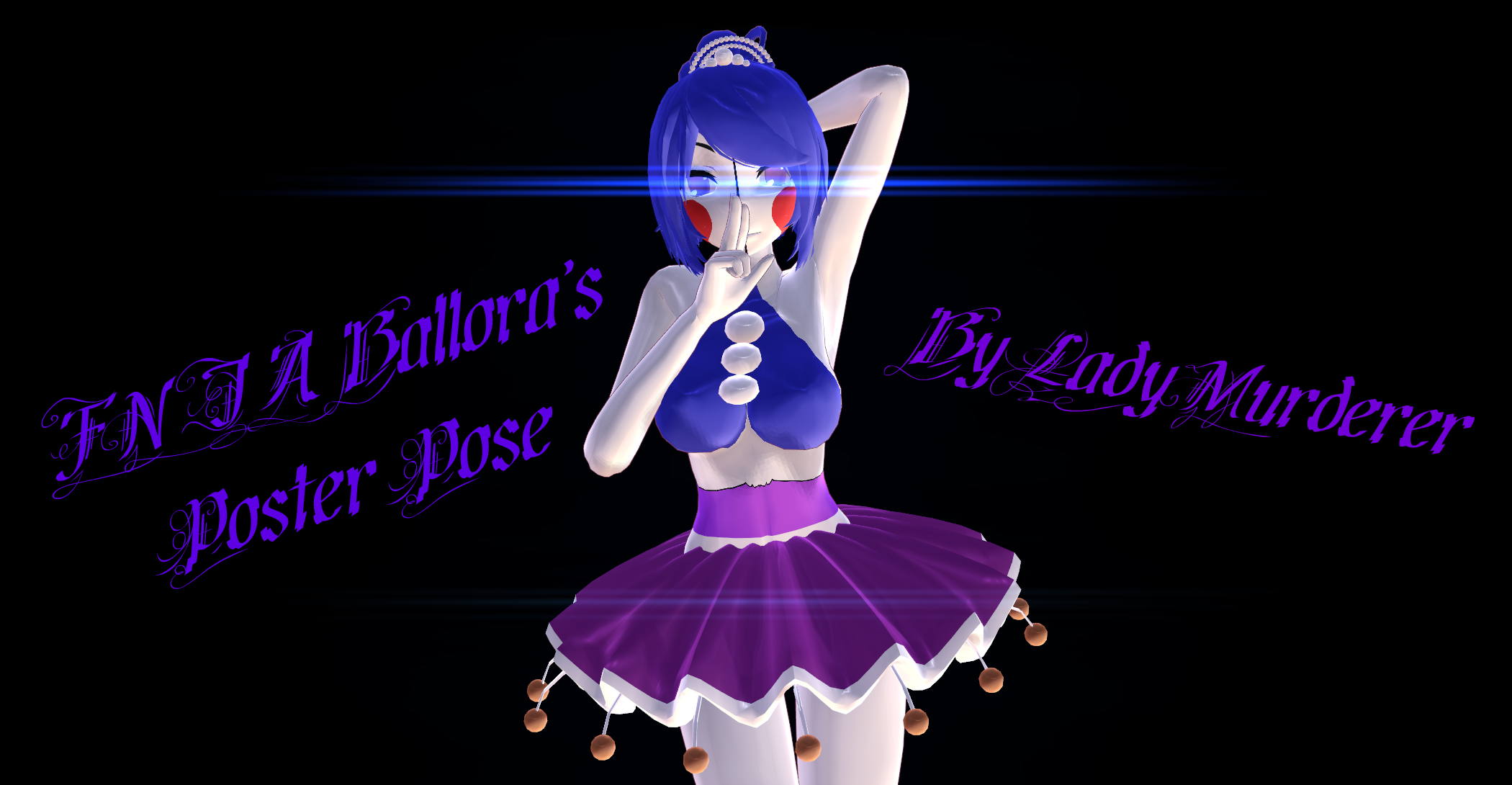 MMD FNIA Ballora's Pose.