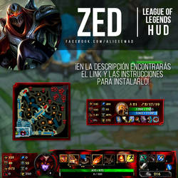 League of Legends HUD - Zed