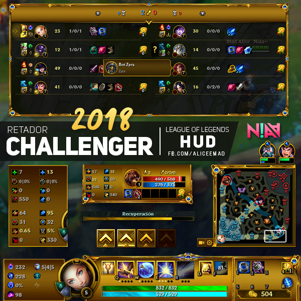 Challenger HUD - League of Legends