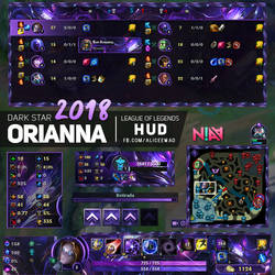 Dark Star Orianna HUD - League of Legends