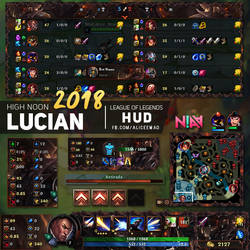 High Noon Lucian HUD - League of Legends