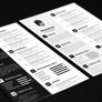 Freebie Resume template with CV