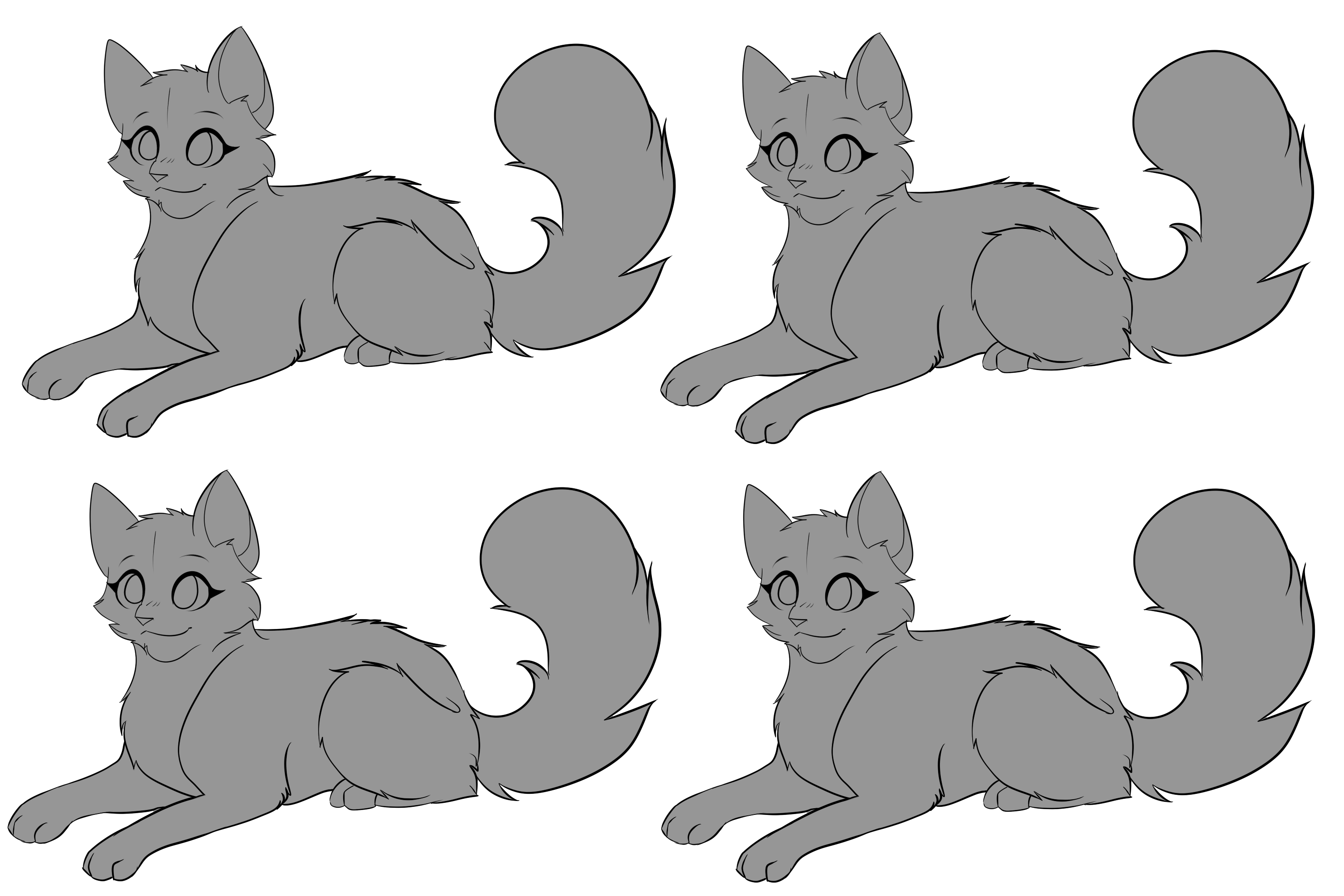 Cat adopt base by TheNightlySpirit on DeviantArt