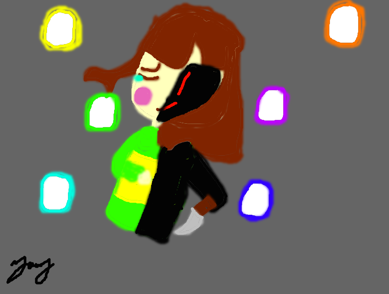 Chara Glitchtale by PixelTiara999 on DeviantArt