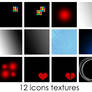 12 Icons Textures