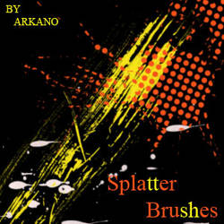 splatters brush pack