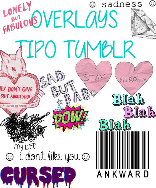 Tumblr Overlay 13 transparents/overlays tipo tumblr. by stupidthingslikelove on DeviantArt