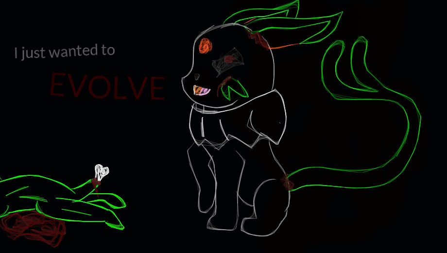 shiny eevee creepypasta by shikasparx on DeviantArt