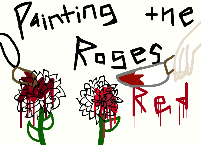 I'll Just Paint The Roses Red by Pinkamena-P on DeviantArt