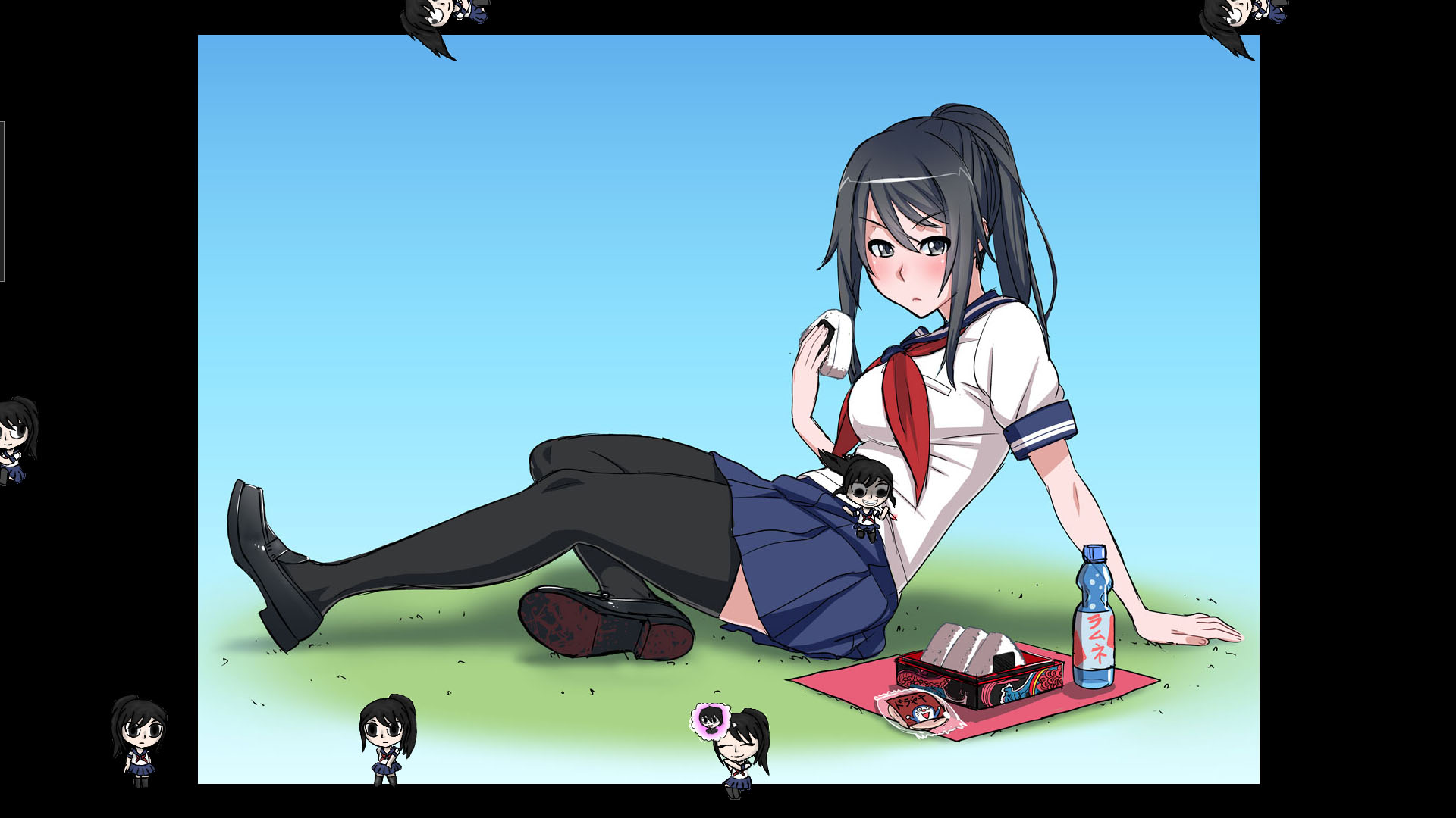 Ayano-Chan Shimeji by WebHeadFanGirl on DeviantArt