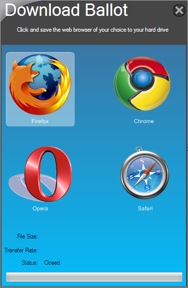 Browser ballot for all Windows