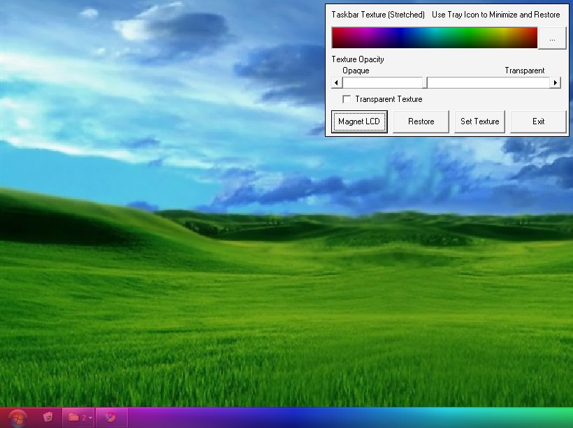 Texturized Taskbar