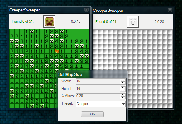 CreeperSweeper-Minesweeper