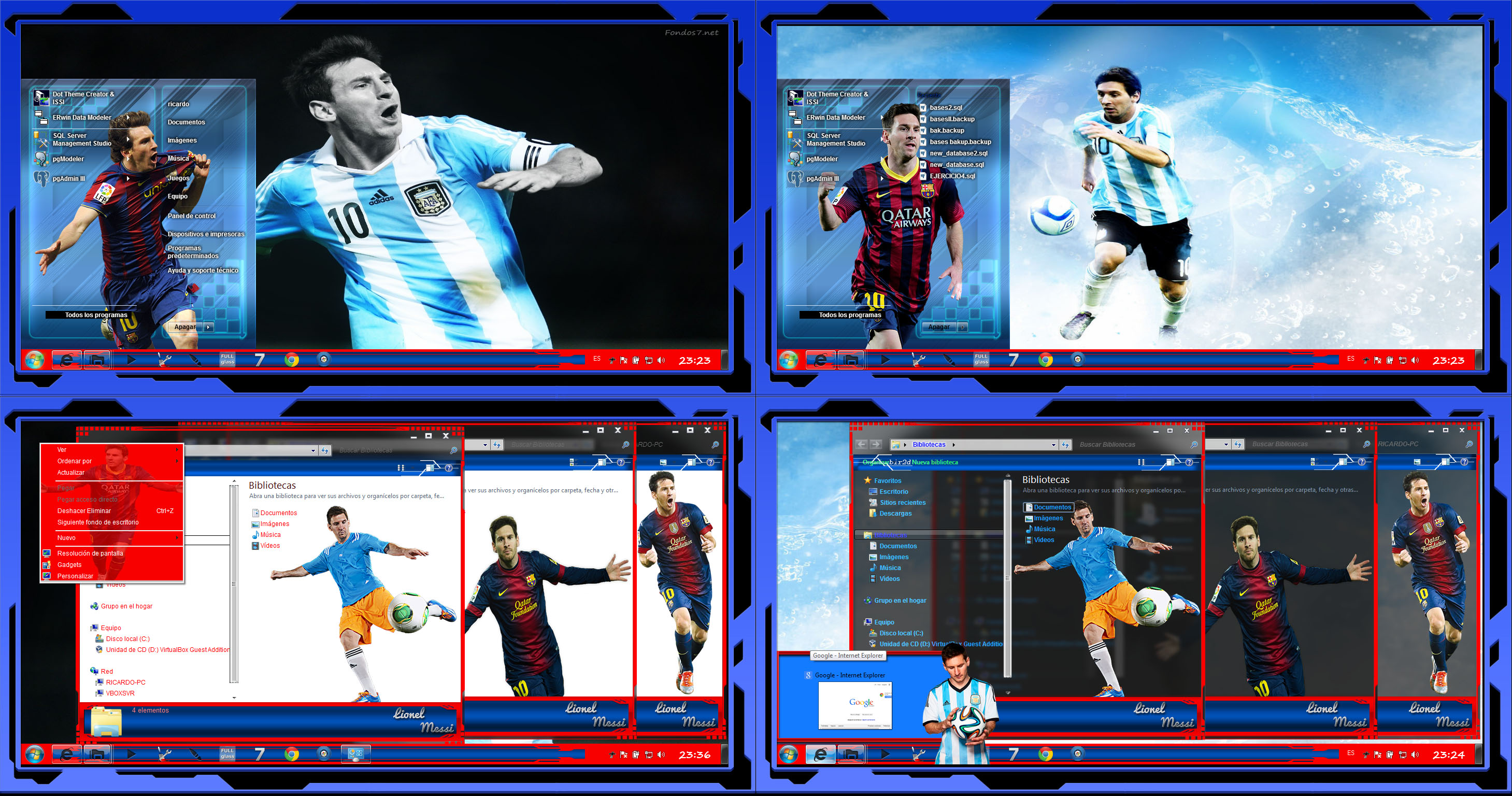 Thema windows7 Lionel Messi