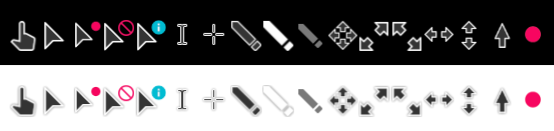 Material Design Cursors Light by jepriCreations on DeviantArt