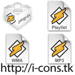 Winamp Files Icons