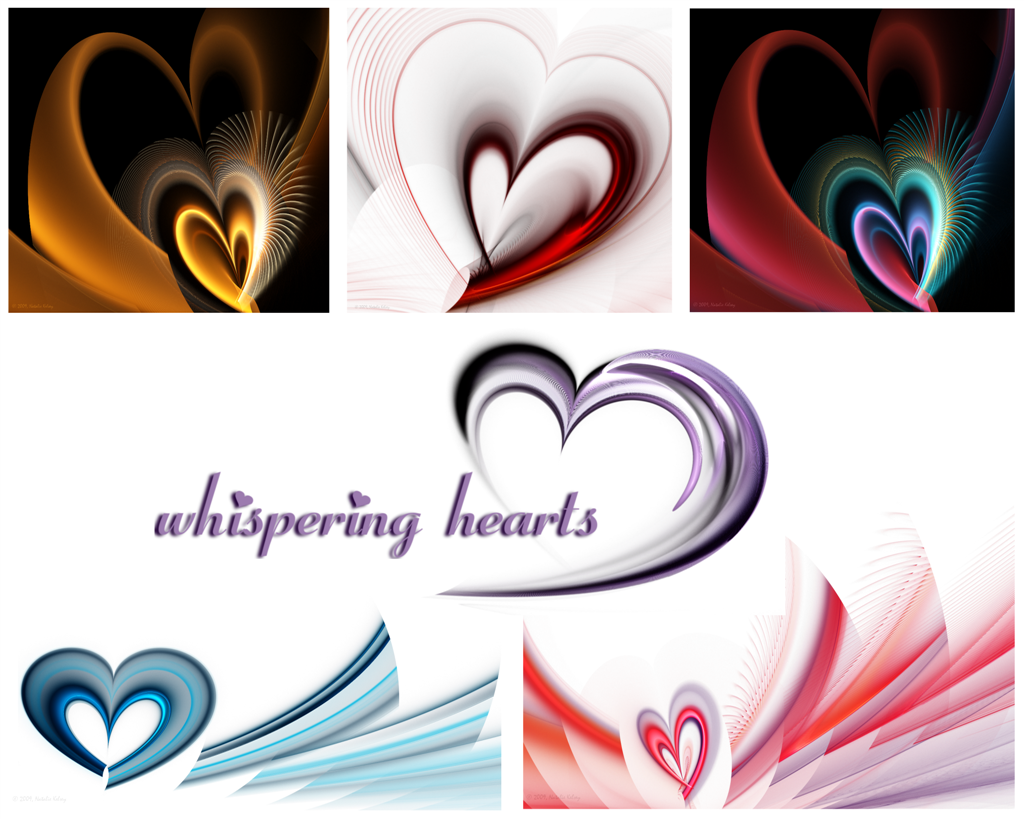 whispering hearts wallpapers