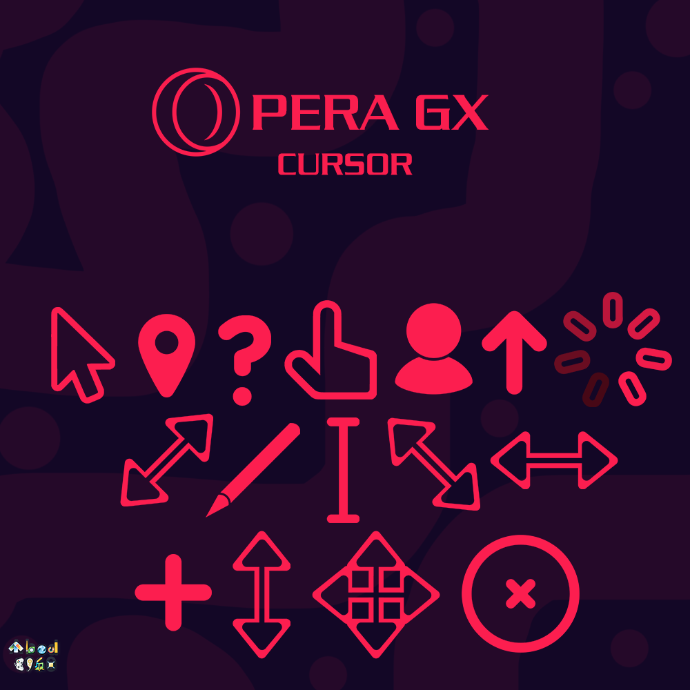 Opera Gx Cursor by Abod1960 on DeviantArt