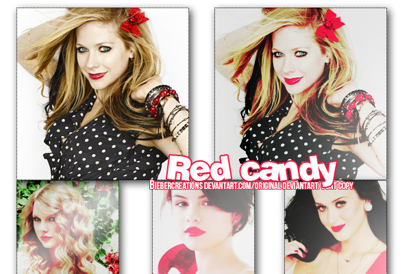 Red Candy- PSD by BieberCreations