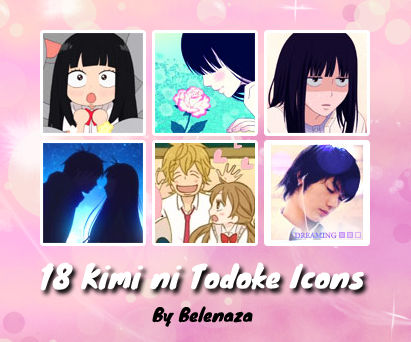 Get Wallpaper 18 Kimi Ni Todoke 100x100 Icons By Belenaza On Deviantart For Android Free