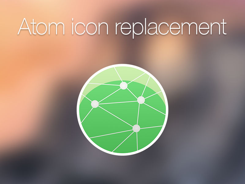 Atom editor icon replacement by renegadevi on DeviantArt