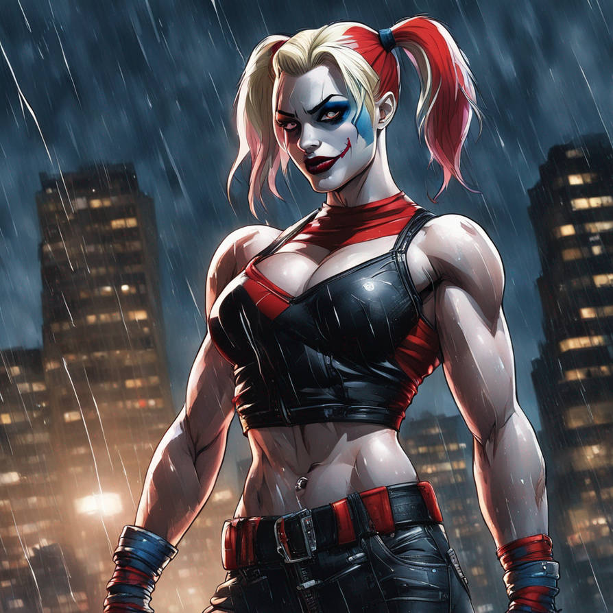 Harley Quinn 001 (AI-Generated) by mettland on DeviantArt