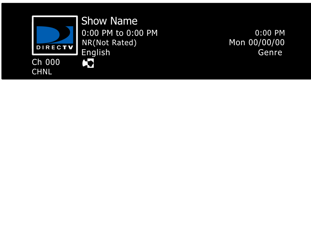 DirecTV Guide Template (2000-2002) by WindowsUltra on DeviantArt