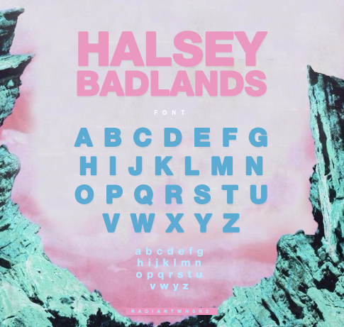 Halsey Badlands Font