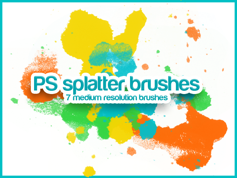 Splatter Brushes