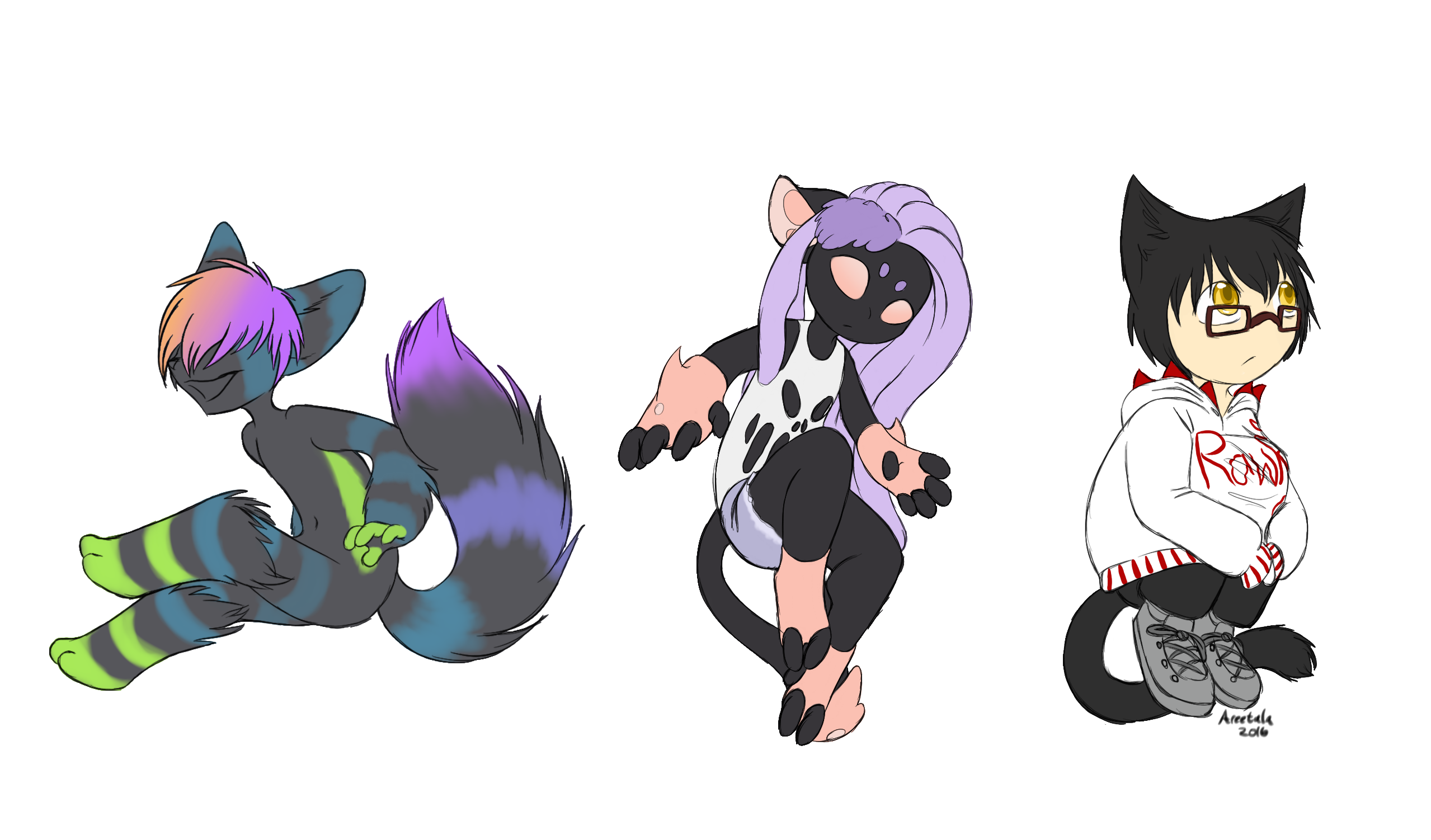 colored sketch commssions by Areetala on DeviantArt