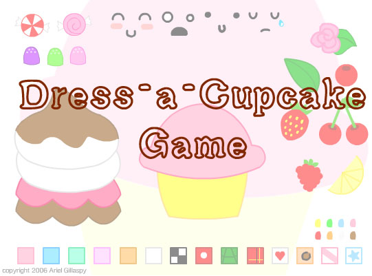 Dress-a-Cupcake Game