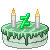 DA cake with candles 50x50 icon