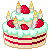 Bad Piggies 2dk Cake with candles 50x50 icon by RiverKpocc