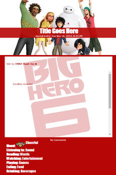 Journal Skin: Big Hero 6 - Friends