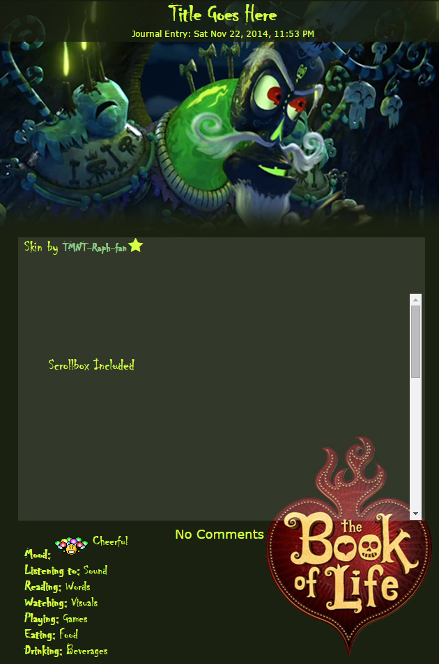 Journal Skin: BOL - Xibalba