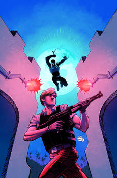 THE RISE issue 1 cover colored