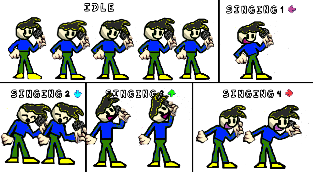 Featured image of post Sprite Sheet Friday Night Funkin Characters Png