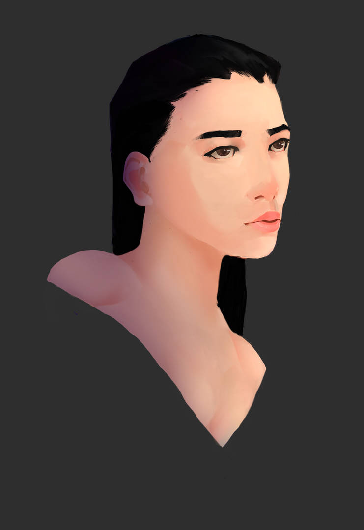 Practice Portrait 1 by RestlessDraugr on DeviantArt