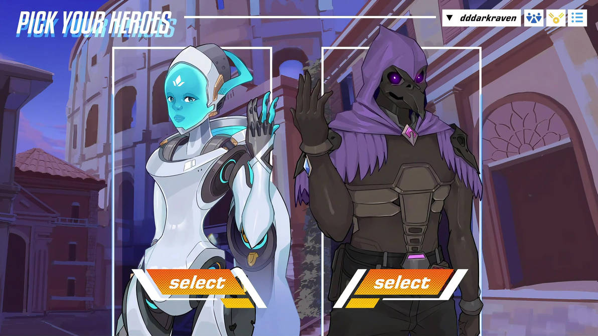 Overwatch Nevermore Raven x Echo Colosseo Video by DDDarkRaven on ...