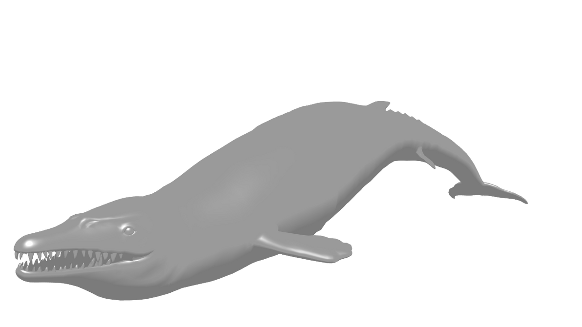 Basilosaurus WIP Model Download by ChrisM199 on DeviantArt
